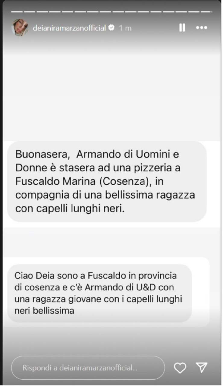 Uomini e Donne: Armando fidanzata